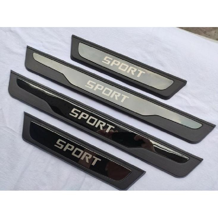 For Toyota Hilux Accessories Car Door Sill Cover Protector Guard Trim Strip