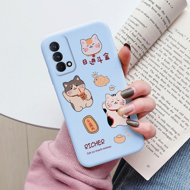 Für Realme GT Master Edition Hülle Q3 Pro Carnival Abdeckung Niedliche Cartoons Weiche Silikon Handyhülle Für OPPO Realme Q3 Pro Carnival
