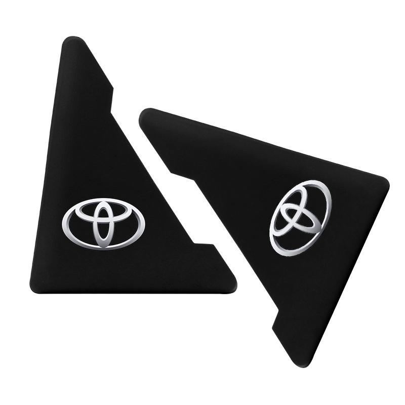 

Car Door Corner Cover Car exterior annual inspection stickers for Toyota Corolla Camry RAV4 Yaris чёрный