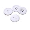 Resin Button Set: Black and White, Two-Eye & Four-Eye for Shirts, Suits, Trousers, and Pants