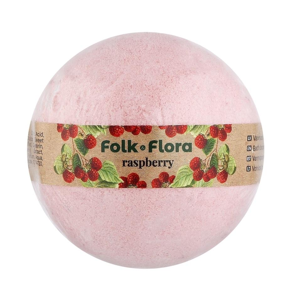 

Бомбочка для ванни Малина Folk&Flora 130 г