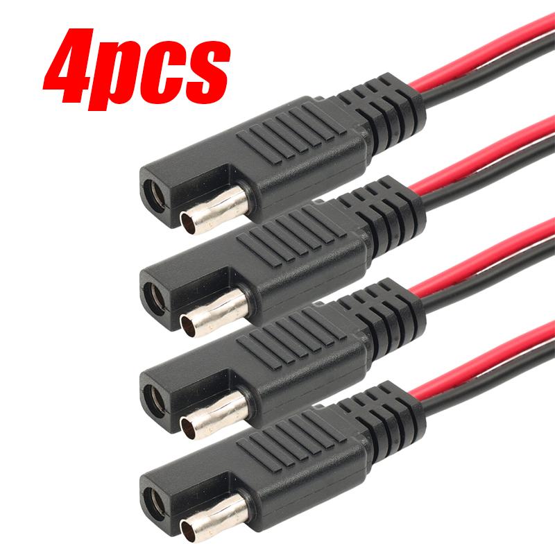 Solar Panel Cable Wire SAE Connector Extension Cable SAE Quick Connector Disconnect Plug SAE Power Automotive Extension Cable