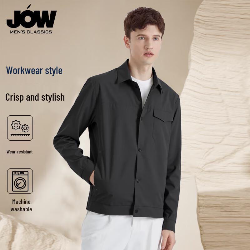 

Men s Retro Lapel Workwear Jacket 2XL