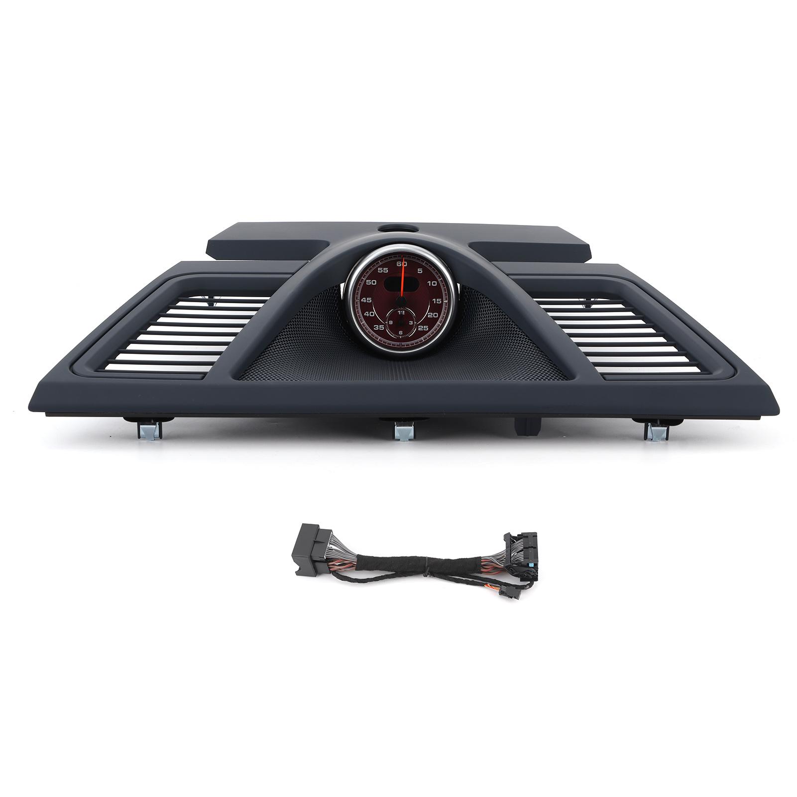 Верхняя крышка часов на приборной панели Отделка приборной панели OEM 970 552 151 01 Red