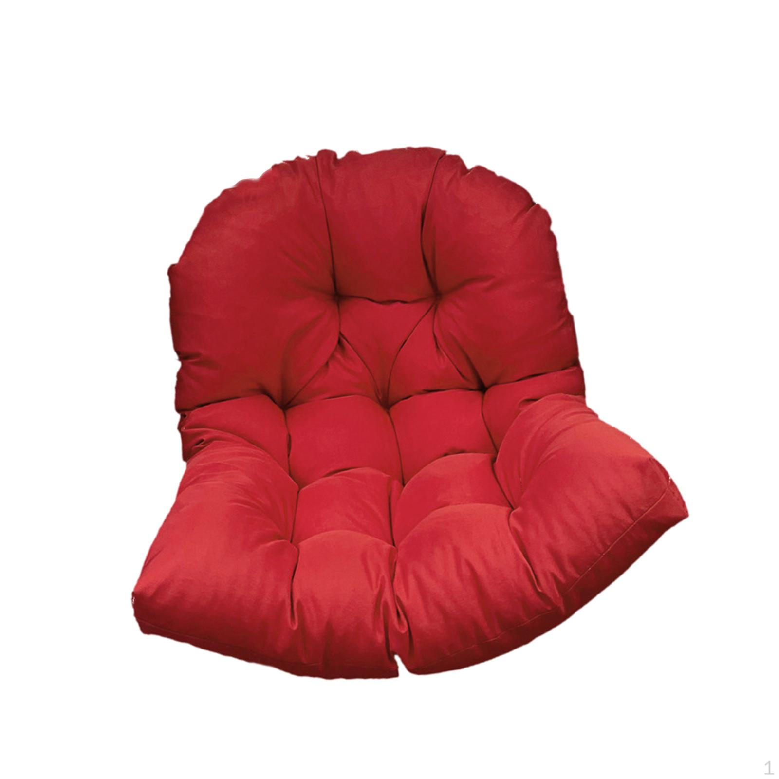 

Chair Pad for Hanging Egg Chair, Garden Mat 120x80cm помаранчевий
