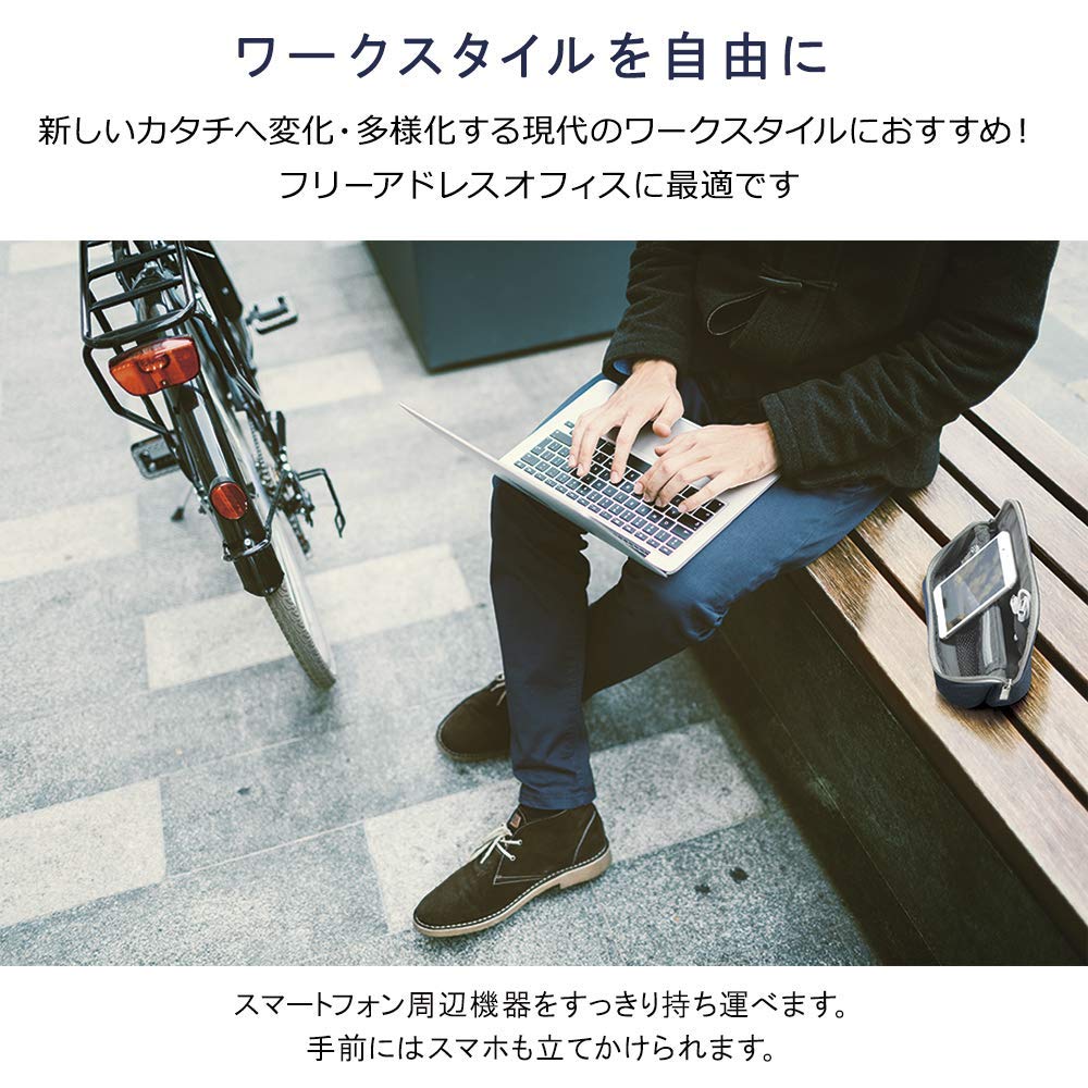 Sonic Smasta Wide Mobile Bag-in-Bag [Alle 2 Farben] für organisiertes Reisen & Gadgets