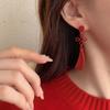Drop Earrings Chinese Knot Earrings Chinese New Year Earrings Women Ear Hook Dangle Earrings