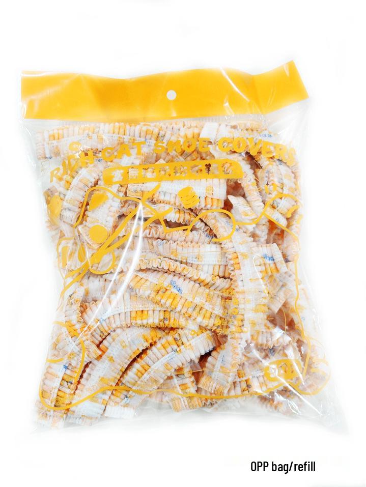 

Одноразовые бахилы Lucky Cat для помещений - Износостойкий нетканый материал для дома и гостей