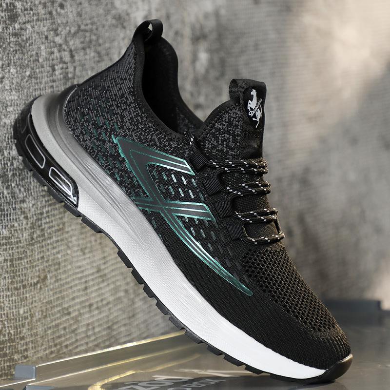 

Flying woven men s shoes gradually change color matching casual trendy shoes breathable net shoes light sports shoes men s breathable and comfortable 38