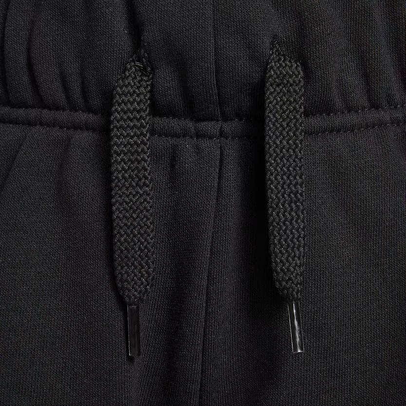 Nike Logo Print Drawstring Sports Shorts Kids Bottoms Black DA1405-010