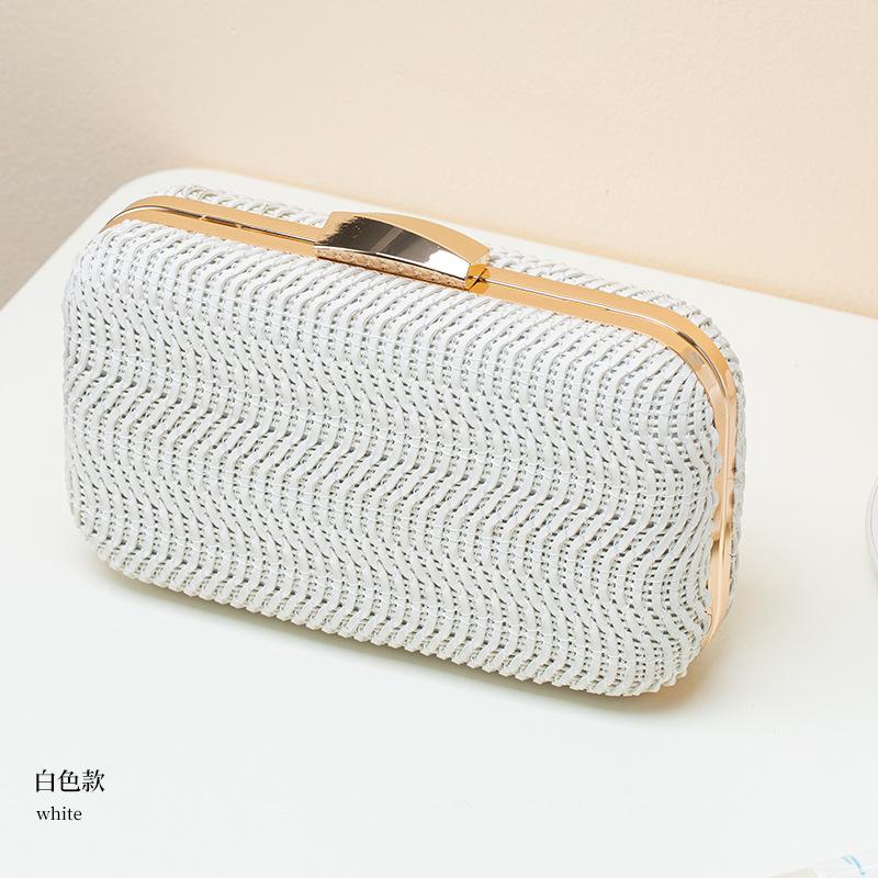 

Casual Straw Women s Bag Yellow Clutch Woven Handbags Top Quality Luxury Bags Party Women s Shoulder Bags Purses Fashion Pouch