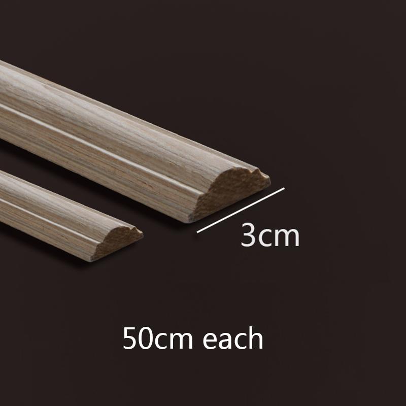 Wood Applique Corner Natural Floral Wood Carved Figurine Craft Home Decoration Accessories Background Wall Decoration Decal