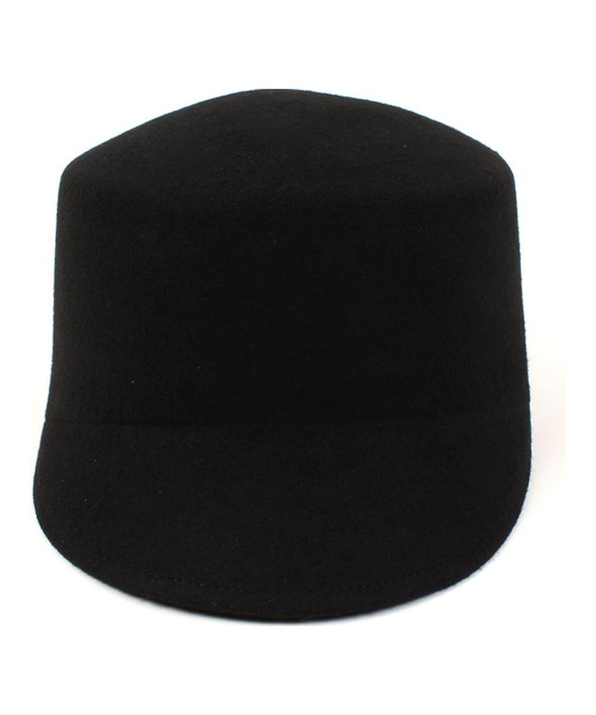 Yunibeosyeolkemiseuteuli Wool Black Riding Cap