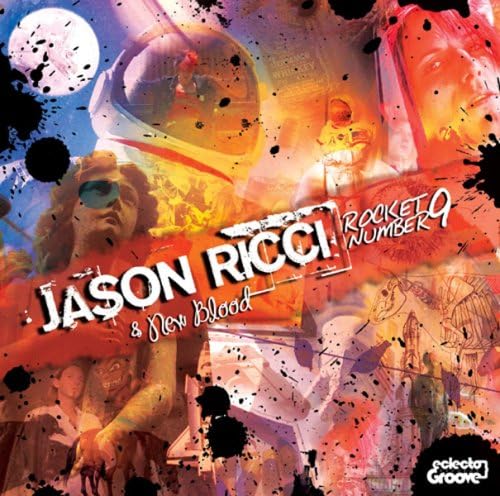 

CD JASON RICH & NEW BLOOD - Rocket Number Nine Japan Music Others Used