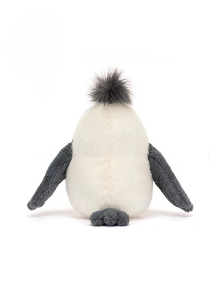 Flauschige Möwe Plüschpuppe - Weiches und tröstendes Stofftier für Mädchen
