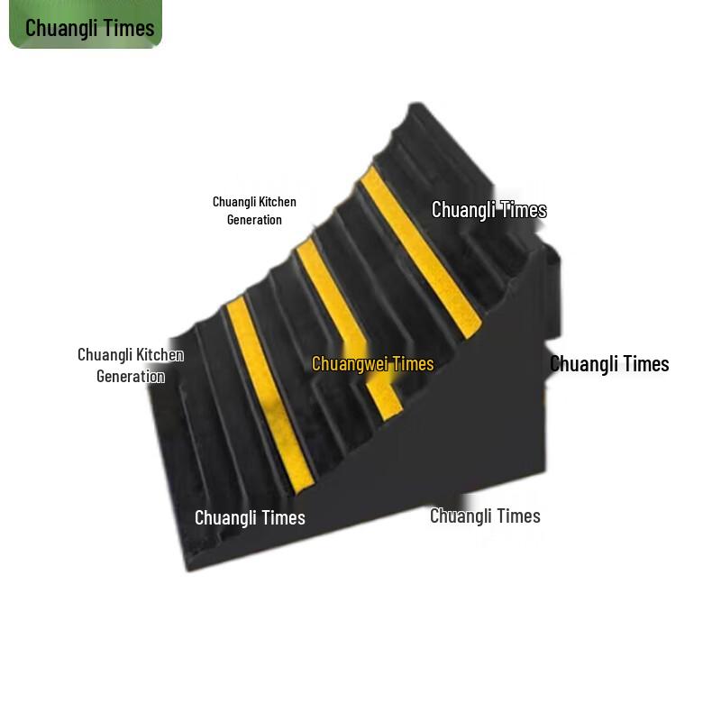 Heavy-Duty Rubber Wheel Chock