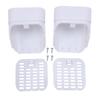 2x3 Inch Type A Gutter Downspout Extension Accessory Downspout Outlet Filter and Leaf Guard for Residential