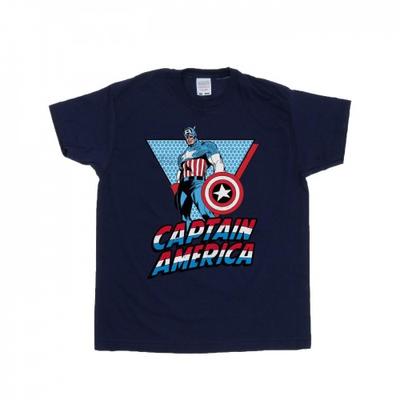 Boys Captain America Triangle T-Shirt