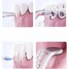 Bixdo Oral Irrigator, Portable Standing Water Flosser, Focused Pulse, Plaque Removal, Gum Care, Teeth Rinse Device, P30 Frost White