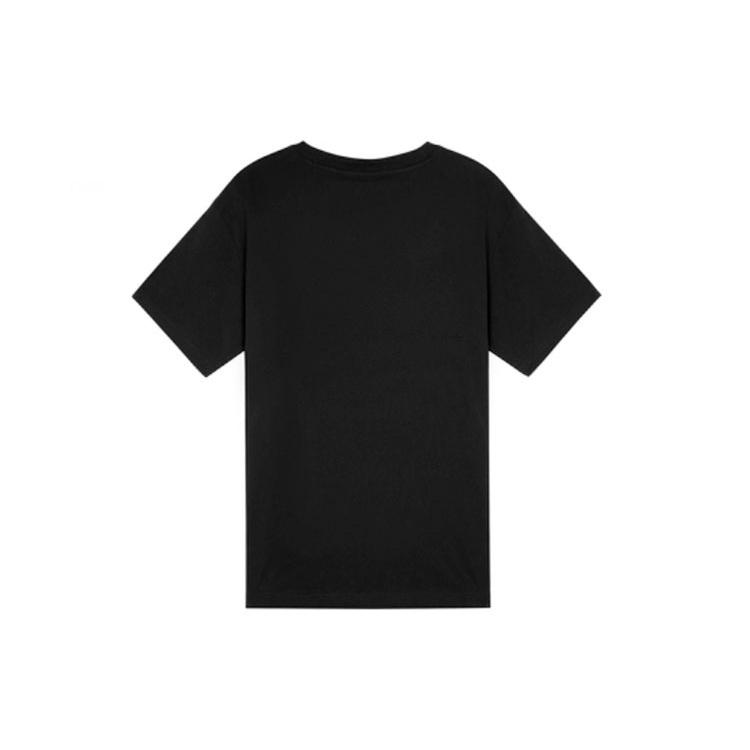 New Balance Safari Logo T-Shirt Asia Sizing 'Black' Unisex AMT12355-BK