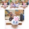 Adorable Plush Bunny Coin Purse Cute Keychain Doll Soft Stuffed Animal