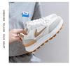 2024 Spring Trendy Women's Thick Sole Korean-Style Running Shoes for Female Students - Forrest Gump Casual Sneakers, Model 6116.