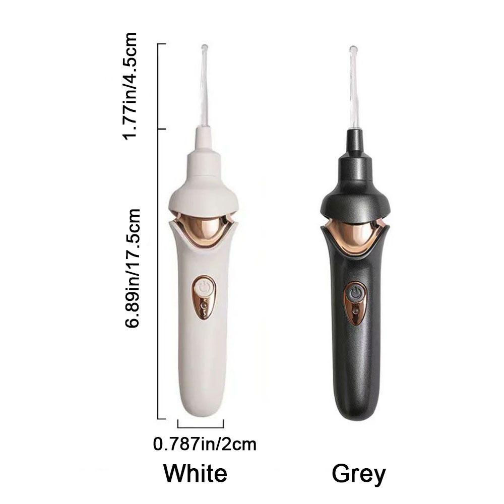 USB Rechargeable Electric Ear Pick Soft Ear Spoon Head Ear Cleaner Remover  Children/Adults