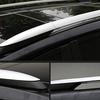 Roof Rack Rail End Cover, 4Pcs Roof Rack Cover Shell Cap Replacement for Toyota RAV4 XA40 2013 2014 2015 2016 2017 2018 Car Acce