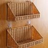 Stylish Wall Hanging Storage Container Decorative Wall Basket Ideal For Keeping Bathroom Counter Neat And Mess Release