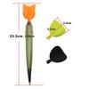 PVC Carp Fishing Float Set Pellet Wagglers Freshwater Fishing Bobber Kit With Marker Float And Accessories