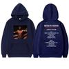 Singer Benson Boone American Heart 2025 New Album Double Sided Print Hoodies Unisex Vintage Sweatshirt Men Women Fleece Pullover