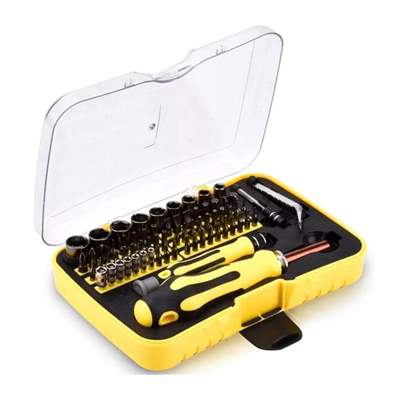 AEE4-70-In-1 Screwdriver Tool Set Household Disassembly Telecommunications Special Sleeve Combination Sleeve Easy Install Easy T