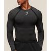 Gymshark Shadow Seamless Long Sleeve T shirT Black A1b5b Bb2j
