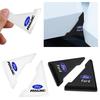 2pcs Silicone Car Door Corner Anti-Bump Anti-Scratch Protective Film For 2 3 MK 2 7 Mondeo Fusion Taurus Ranger Fiesta Kuga