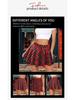 European & American Style Plaid Pleated Milk Silk Cheerleader Skirt