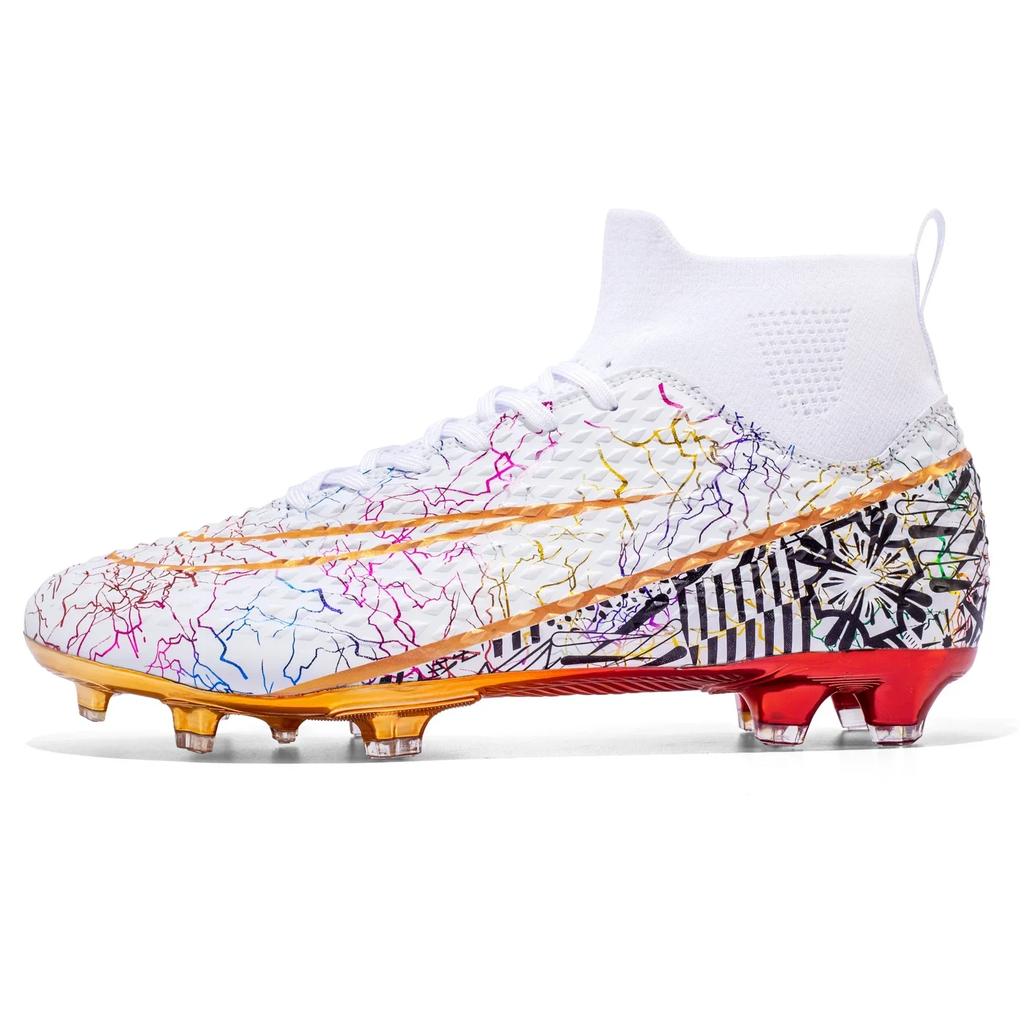 Men Football Shoes Society Football Boots Cleats Casual Professional Outdoor Sport Students Grass Workout Unisex Boy Football Boots