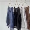 Xiangjia Ling Plus-Size Women's Multi-Color Cotton Linen Sleeveless Vest