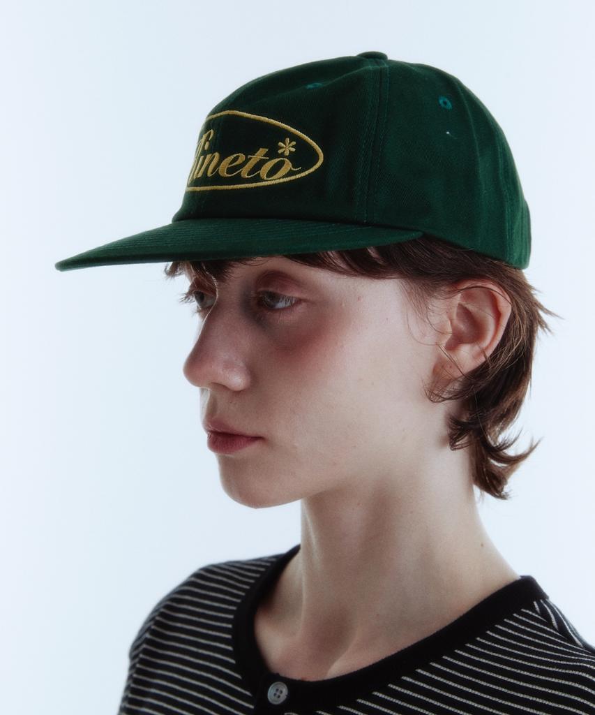 KINETO Women_Oval Classic Logo Ball Cap_Green
