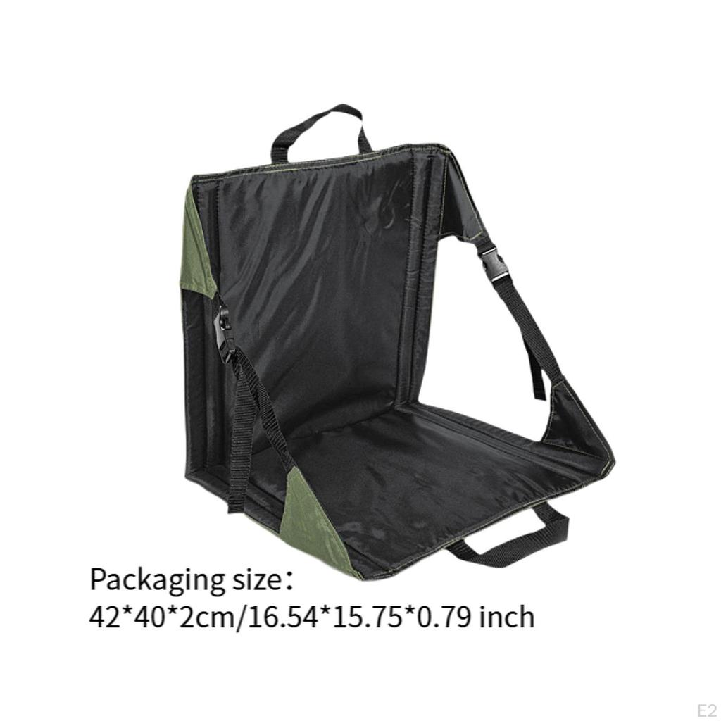 Bequem Rückenlehne Camping Kissen Stadion Sitz Tribüne Praktische Stabile Verdickt