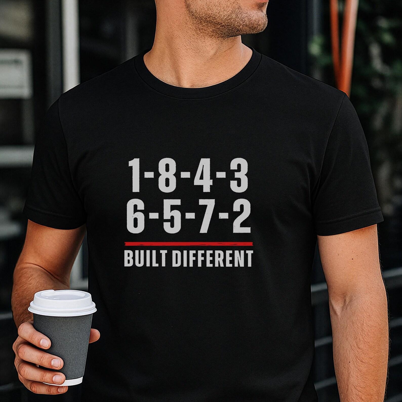 V8 Firing Order T-Shirt: 1-8-4-3-6-5-7-2, Muscle Car Enthusiast Graphic Tee M