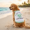Cartoon Printed Dog Tank Top Thin Pet Ice Silk Vest Pet Cool Clothes Dog Sunscreen Clothing Hiking