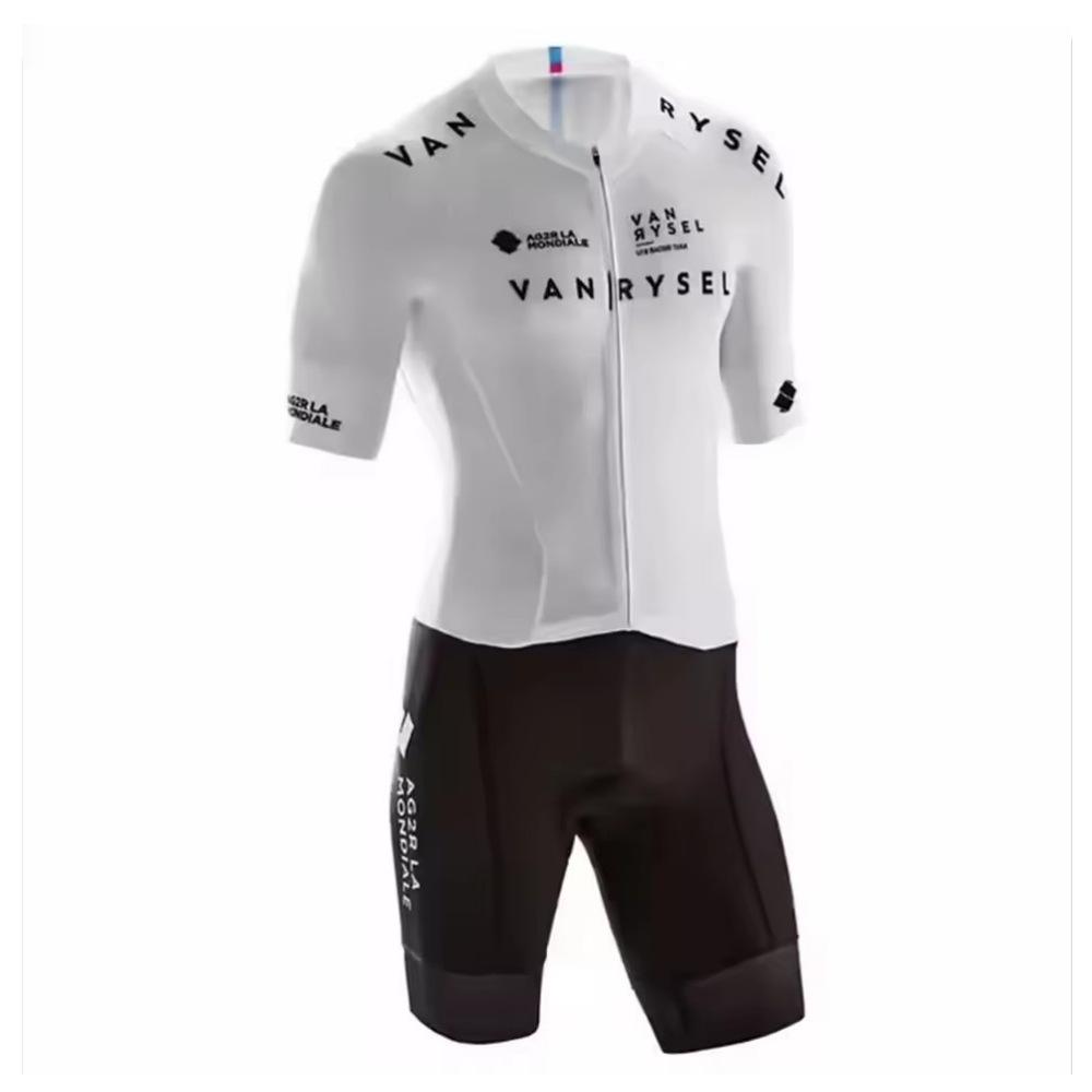 2026 Summer Short-sleeved Triathlon Onesie Cycling Suit Triathlon Mountain Bike Racing Suit