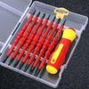 15-in-1 Multifunctional Screwdriver Set with Flathead, Phillips, Double-Ended, Triangle, Special Shape, and Magnetic Bits