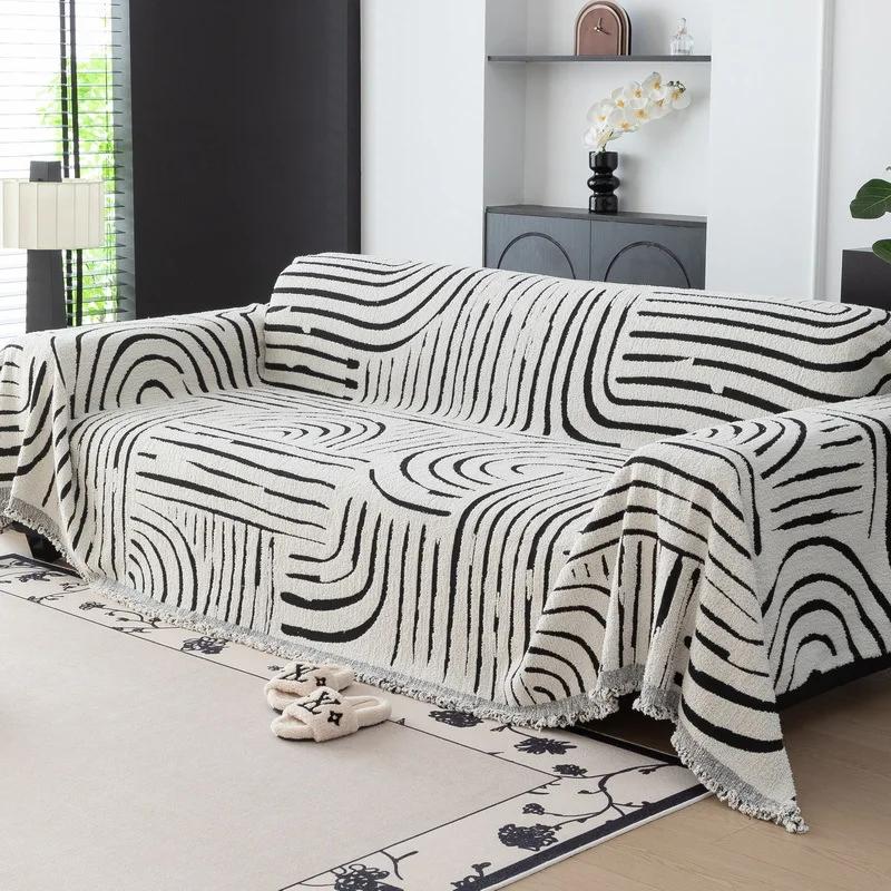 Chenille Sofa Cover Cloth for Four Seasons Universal  New Style Cover All-inclusive Universal Anti-slip Pad Towel Blanket