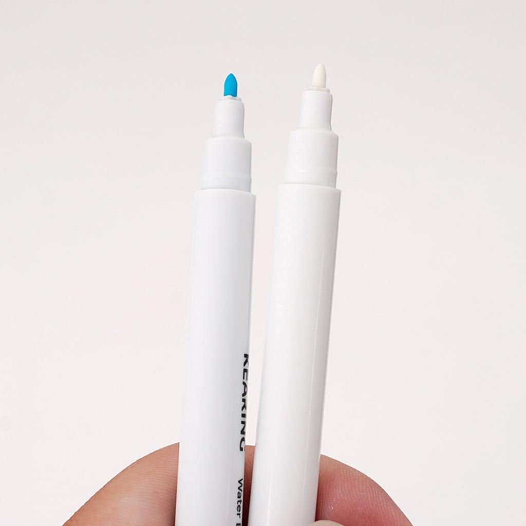 12 Pcs Washable Fabric Markers Erasable Sewing Markers Water Soluble Pen Fabric Marking Pen Sewing Supplies for Quilting