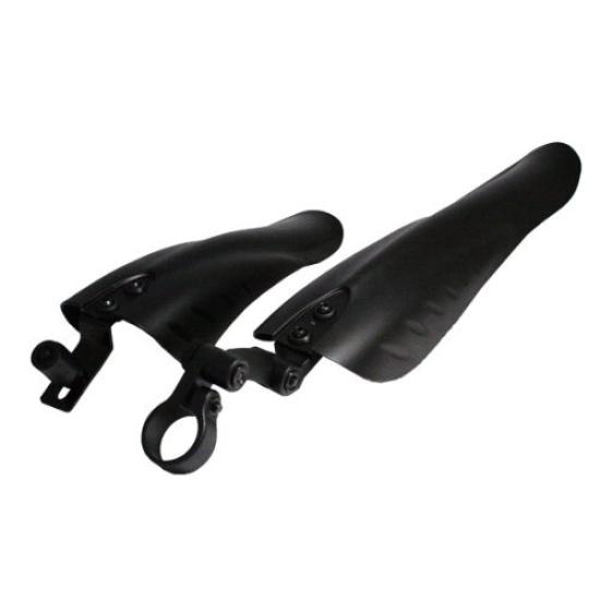 

Front and rear mudguard set for MTBs with front suspension