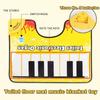 Floor Mat Toilet Piano Mat Potty Piano Electronic Musical Toys Creativity Toe Music Keyboard  Baby