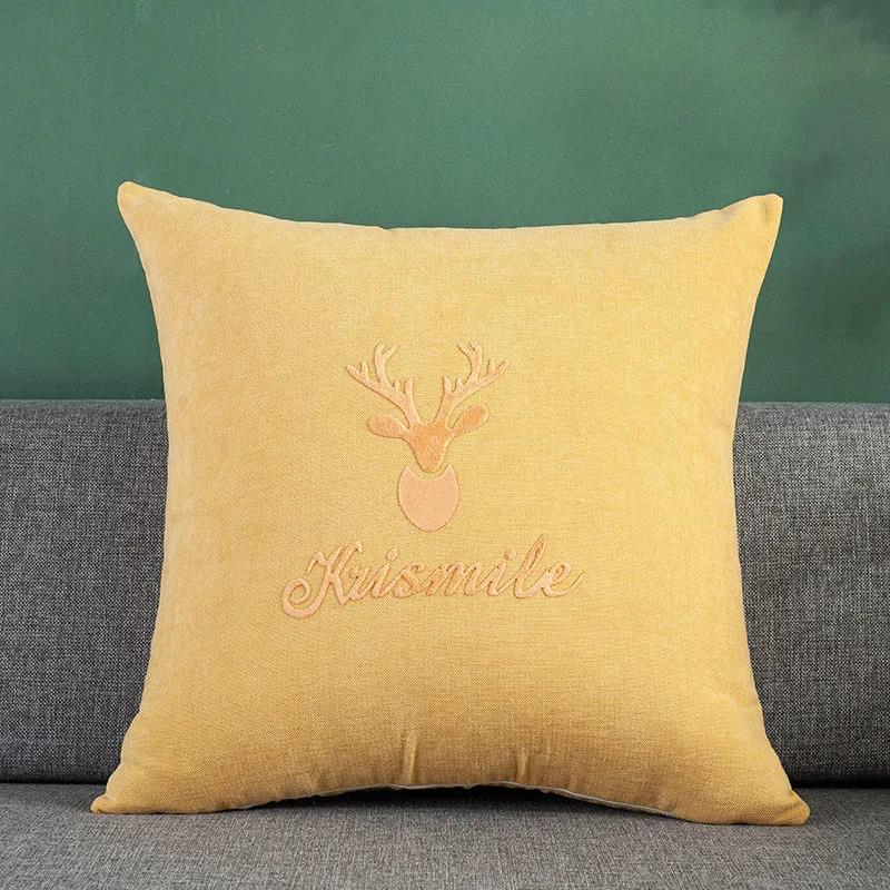 fawn pillow cover
