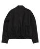 Nowandtomorrow Leather Short Jumper [3 Color]