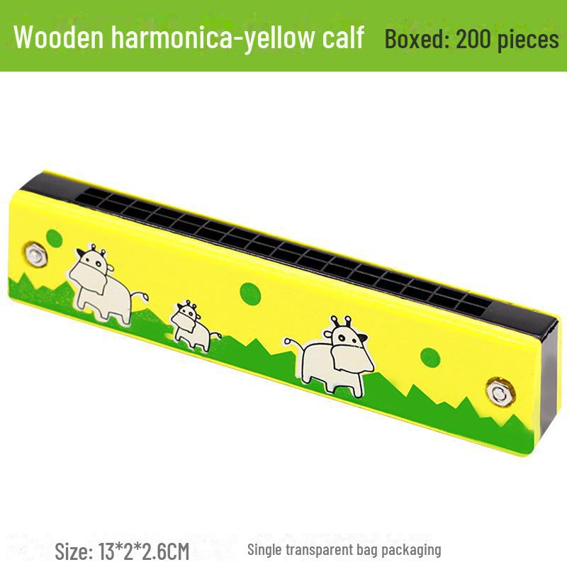 Hochwertige Mundharmonika aus Holzlegierung – das perfekte musikalische Geschenk für Kindergarten- und Grundschüler